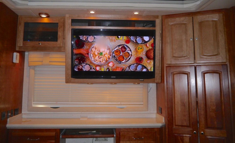 Rear Theater Cabinetry
